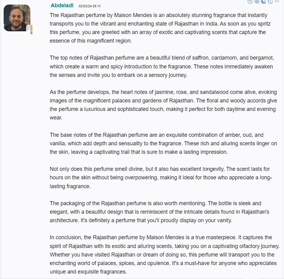 Customer Review